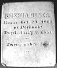 Joshua  Boner