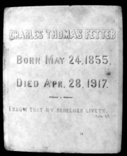 Charles Thomas Fetter