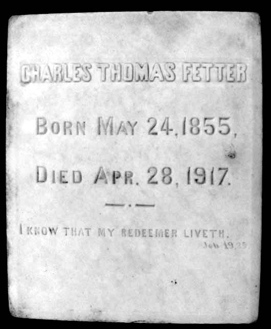 Charles Thomas Fetter