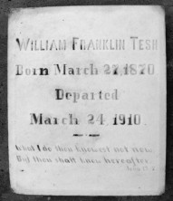 William Franklin Tesh