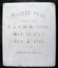 Walter Page Shore