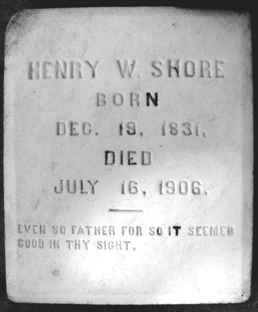 Henry Washington Shore