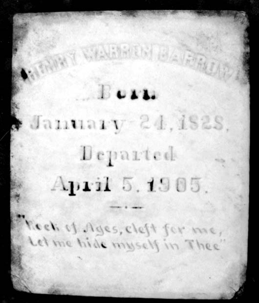 Henry Warren Barrow