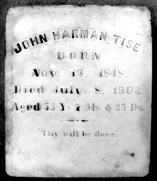 John Harman Tise