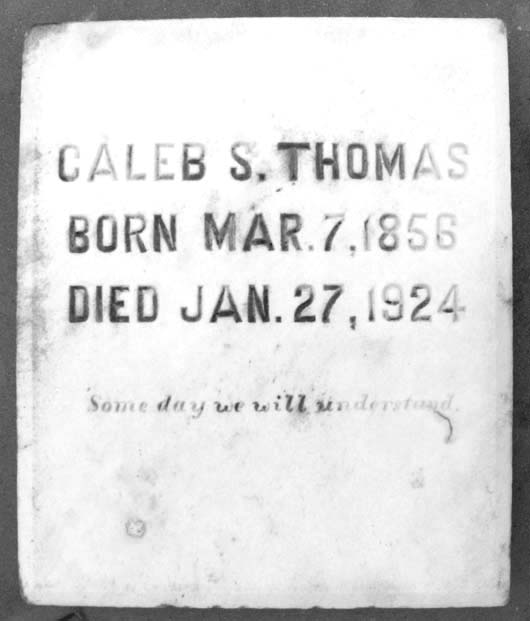 Caleb Samuel Thomas