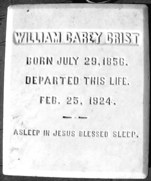 William Carey Crist