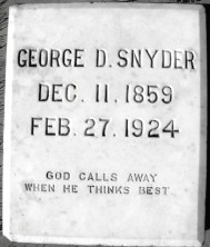 George Daniel Snyder