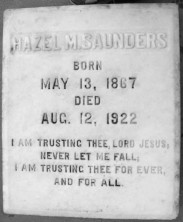 Hazel  Moore Saunders