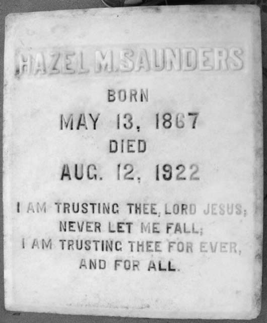 Hazel Moore Saunders