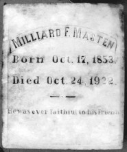 Milliard Filmore Masten
