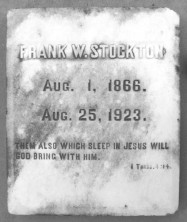 Francis William Stockton
