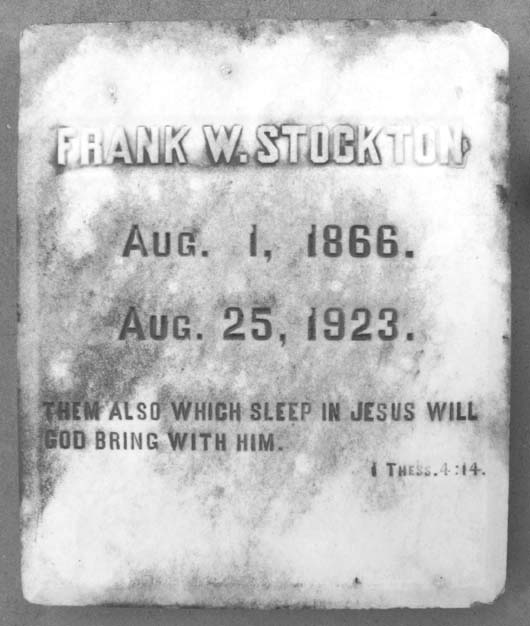 Francis William Stockton
