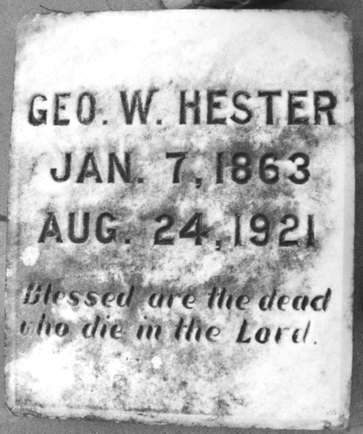 George Washington Hester