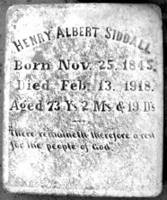 Henry Albert Siddall
