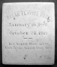 Oscar Flavius Hege