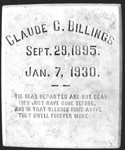 Claude C. Billings