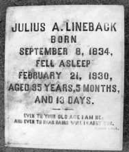 Julius Augustus Lineback