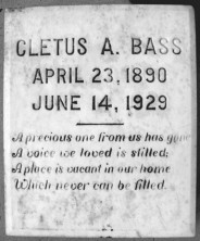 Cletus A. Bass
