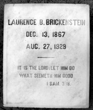 Laurence Bagge Brickenstein