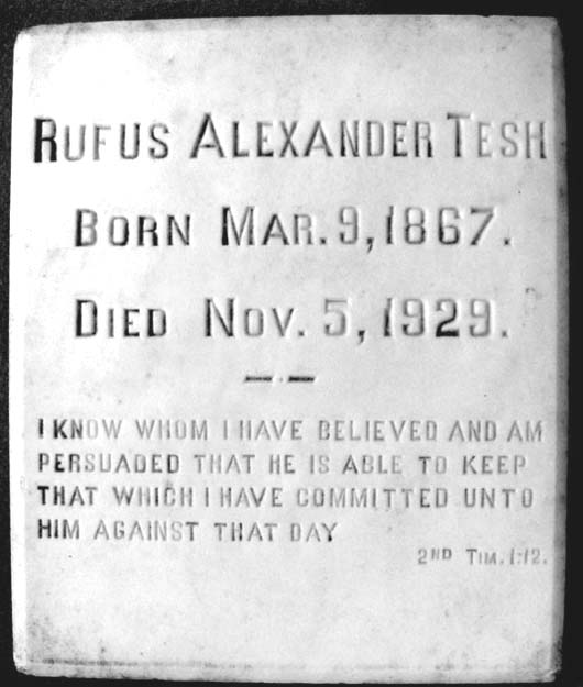 Rufus Alexander Tesh