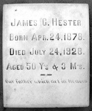 James Cicero Hester