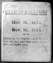 Jacob Franklin Crouse