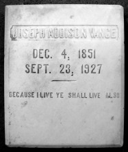 Joseph Addison Vance