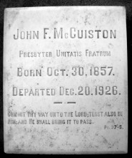 John Franklin McCuiston