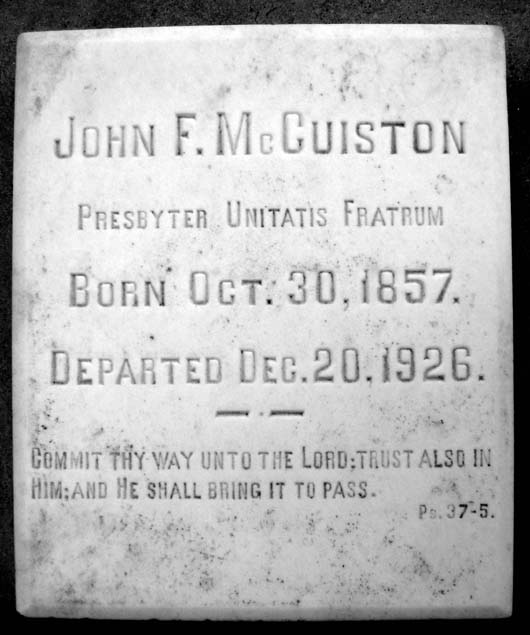 John Franklin McCuiston