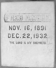 Fred Harrell Mock