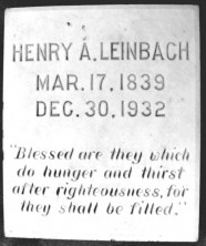 Henry Alexander Leinbach