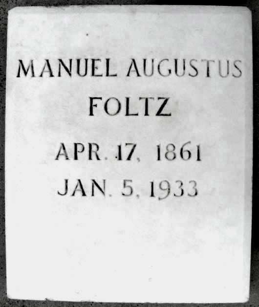 Manuel Augustus Foltz