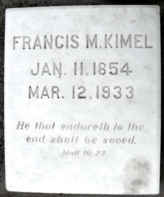Francis Marion Kimel