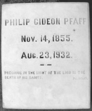 Philip Gideon Pfaff