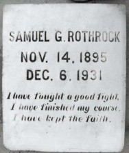 Samuel George Rothrock