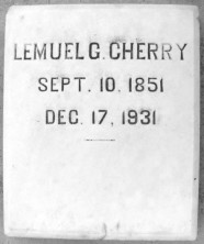 Lemuel G. Harman Cherry
