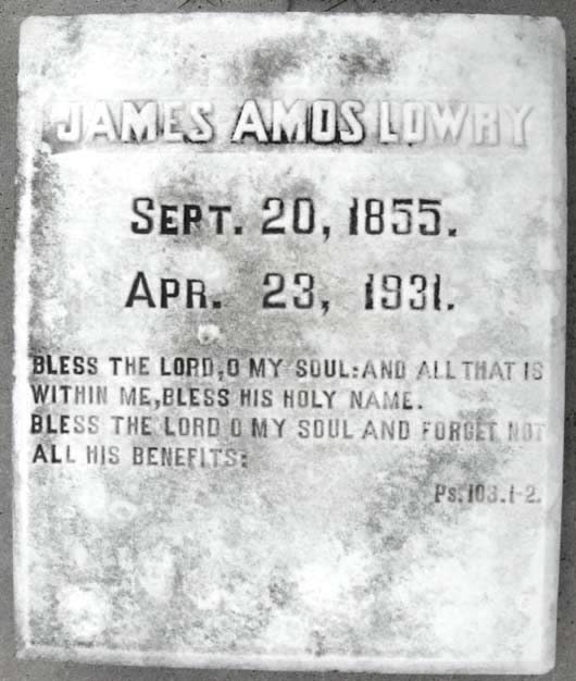James Amos Lowry