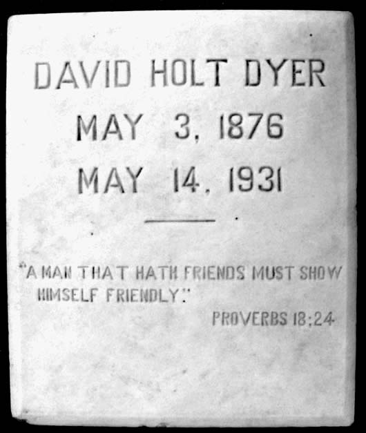 David Holt Dyer