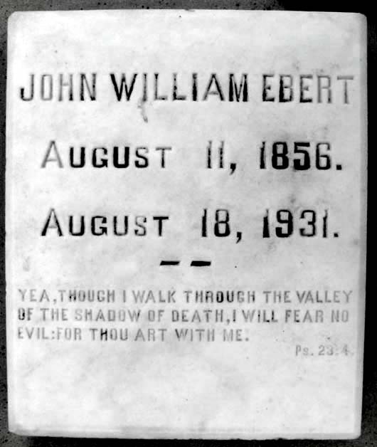 John William Ebert