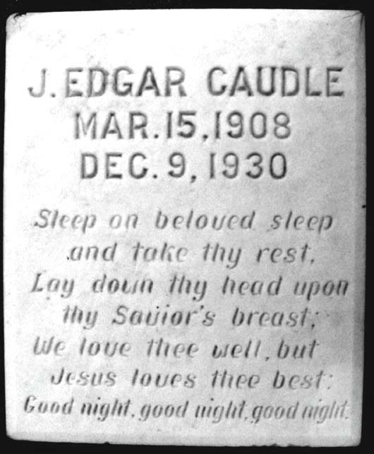 James Edgar Caudle