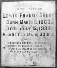 Lewis Francis Shore