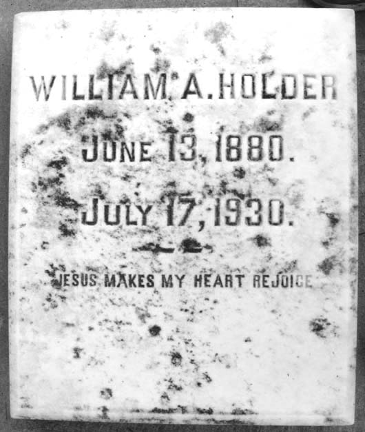 William Alfred Holder