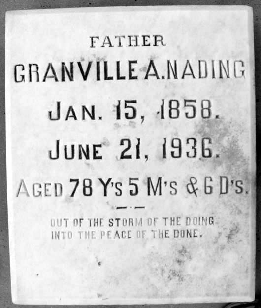 Granville Adolphus Nading
