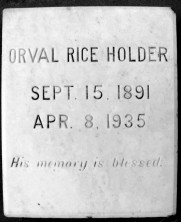 Orval Rice Holder