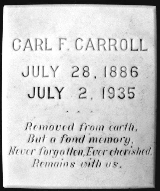 Carl F. Carroll