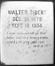 Walter  Sibert