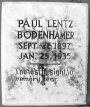 Paul Lentz Bodenhamer