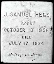 Joseph Samuel Hege