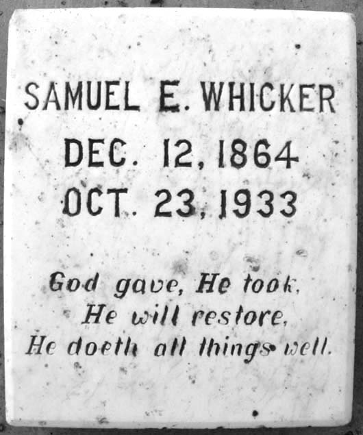 Samuel E. Whicker
