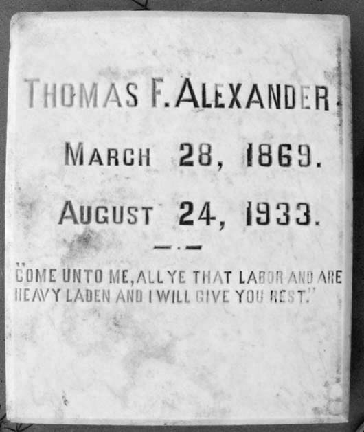 Thomas F. Alexander